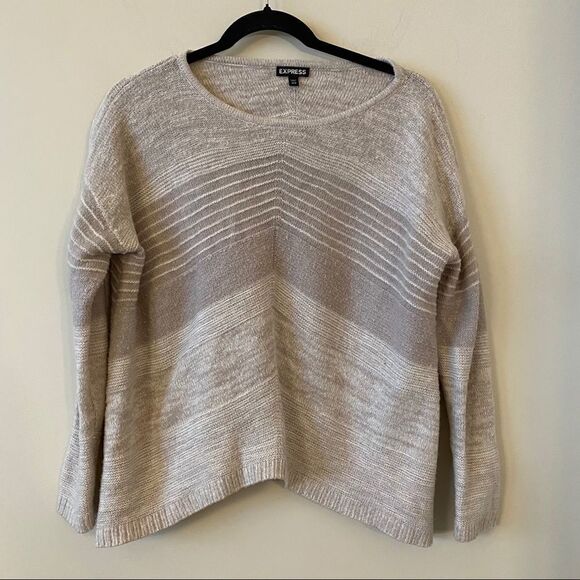 Express Wool/Mohair Mixed Knit Sweater - Picture 1 of 10